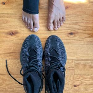 Yeezy Black Gray Sneakers